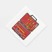 Hulpmiddelen in een Doos van het Hulpmiddel Servet (Hoek)