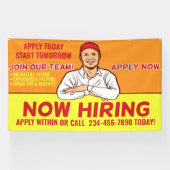 Hulpmiddelen voor installateurs van kabelgevers pe spandoek (Horizontaal)