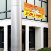 Hulpmiddelen voor installateurs van kabelgevers pe spandoek (Buitenkant Gebouw)