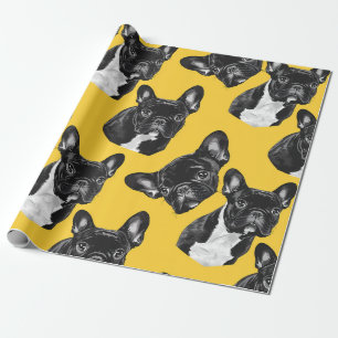 Hulppapier met Franse Bulldog Cadeaupapier