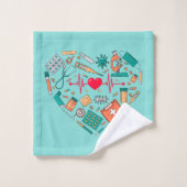 Hulpprogramma voor verpleegkundigen bad handdoek (Wasdoekje)