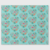 Hulpprogramma voor verpleegkundigen cadeaupapier (Vlak)