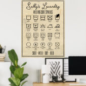 Hulpprogramma voor wasprogramma's voor poster voor (Thuiskantoor)