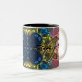 Hulpstukken voor gezamsreünie op maat tweekleurige koffiemok (Voorkant rechts)