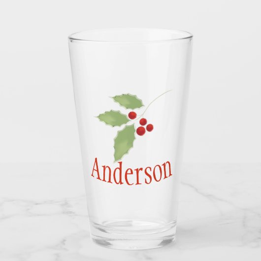Hulst Kerst Glas (Voorkant)