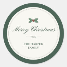 Hulst "Prettig Kerstfeest Van" Familie Cadeau Stic