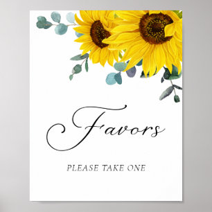 Hulstbloem Bruiloftsshower Favor Party Bord  Poster