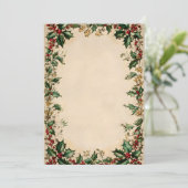 Hulstkrans Midden Frame Kaart (Staand voorkant)