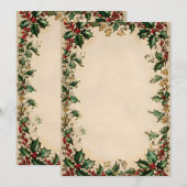 Hulstkrans Midden Frame Kaart (Voorkant / Achterkant)