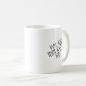 "Hum, aime ce voyage pour moi" Mug (Devant droit)