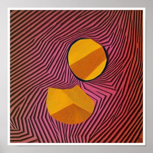 Hum - Impression d'art en toile (Devant)
