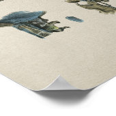 Humaan Cervicale Spine Anatomie  afdrukken Poster (Hoek)