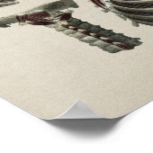 Humaan nekspieren Anatomie Afdrukken Poster (Hoek)