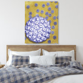 Humaan papilloomvirus canvas afdruk (Insitu (Slaapkamer))