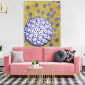 Humaan papilloomvirus canvas afdruk (Insitu (Woonkamer))