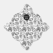 Human Anatomy Science Creepy Halloween Custom Bedankdoosjes (Uitgevouwen)