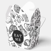 Human Anatomy Science Creepy Halloween Custom Bedankdoosjes (Geopend)