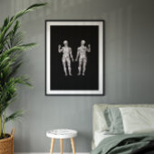 Human Anatomy - The Muscular System Poster