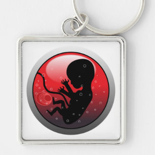 HUMAN BABY EMBRYO SLEUTELHANGER