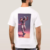 human body dancing in hip hop style t-shirt (Achterkant)