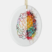 Human Brain Keramisch Ornament (Rechts)