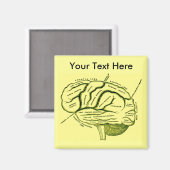 Human Brain Magneet (Voorkant / Achterkant)
