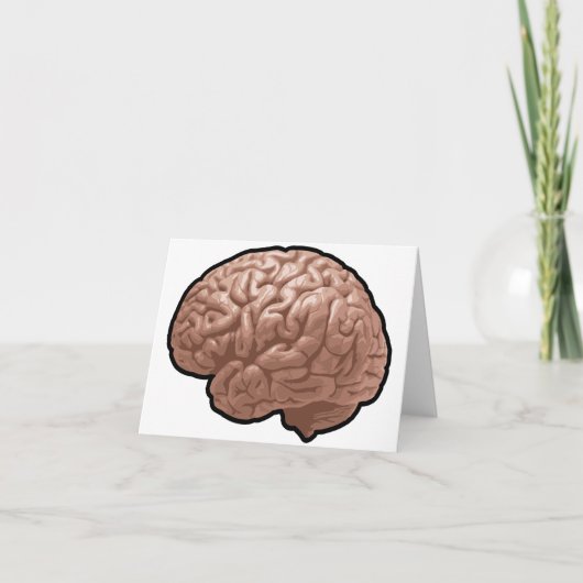 Human Brain Note-kaarten Kaart (Voorkant)