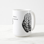 Human Brain Victoriaans Era Print Koffiemok (Voorkant rechts)