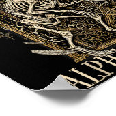 Human By Chance Alpha By Choice Alpha Wolf Meme Da Poster (Hoek)