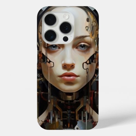 Human Circuit/Futuristic Phone Cover (Achterkant)