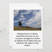 Human Desire Briefkaart (Voorkant / Achterkant)