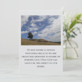 Human Desire Briefkaart (Staand voorkant)