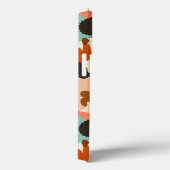 Human Diversity Retro Faces Pattern Case-Mate iPhone Case (Achterkant / Rechts)