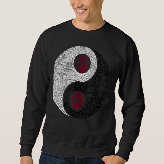 Human Dog Yin Yang Trui (Voorkant)