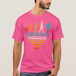 Human Evolution - Gitarist akoestische gitaar T-shirt