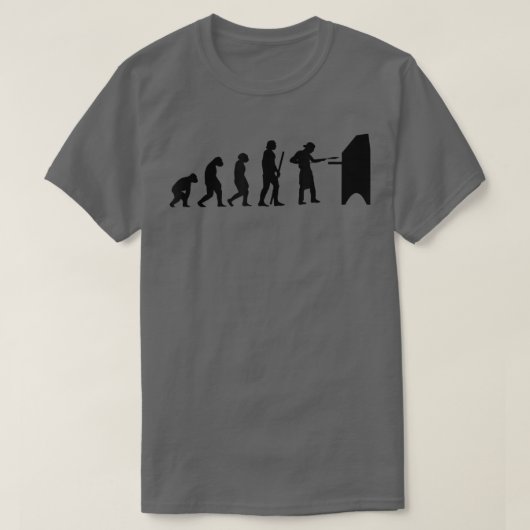 Human Evolution Pizza Delivery Guy Eating Pizza It T-shirt (Design voorkant)