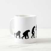 Human Evolution Tai Chi Koffiemok (Voorkant links)