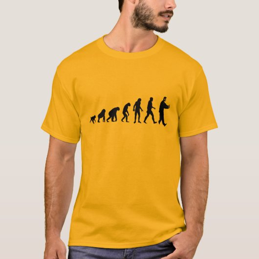 Human Evolution Tai Chi T-shirt (Voorkant)