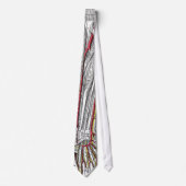 Human Forearm and Hand Botten and Arteries stropda Stropdas (Voorkant)