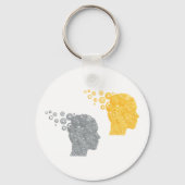 Human Head Gears Sleutelhanger (Achterkant)