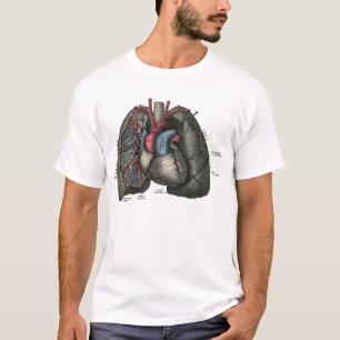 Human Heart Anatomy 1902  T-shirt