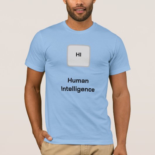 Human Intelligence shirt (Voorkant)
