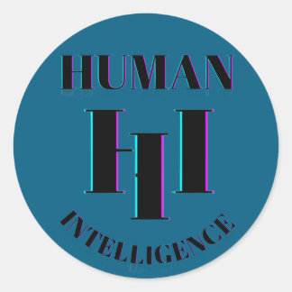 Human Intelligence sticker
