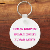 Human Kindness Sleutelhanger (Voorkant)