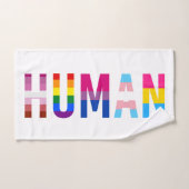 HUMAN LGBT Flag Gay Pride Month Transgender Handdoek (Handdoek)