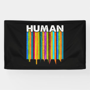 HUMAN LGBT Flag Gay Pride Month Transgender Spandoek