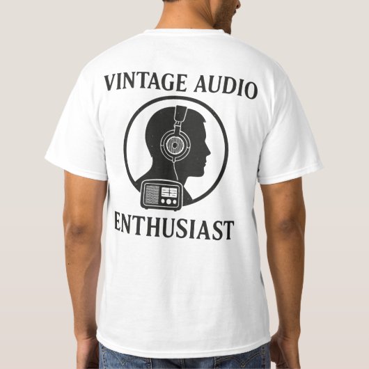 Human Radio Hybrid T-shirt (Achterkant)