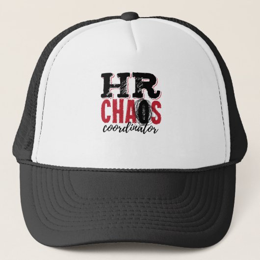 Human Resources HR Chaos-coördinator Trucker Pet (Voorkant)