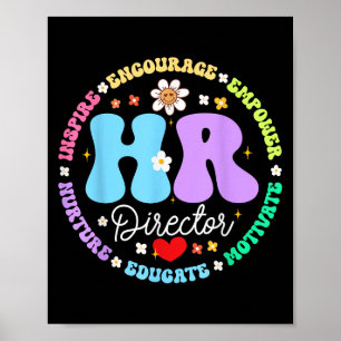 Human Resources HR Directeur Waardering van medewe Poster