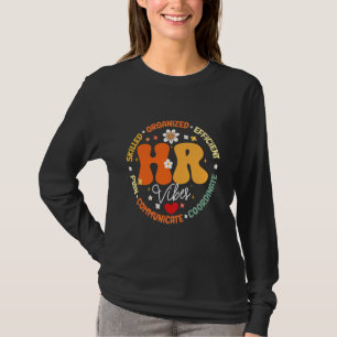 Human Resources HR Vibes Analyst Medewerker Apprec T-shirt